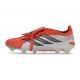 Adidas Predator Elite Foldover Tongue FG Rosso Lucido Nero Core Ftwr Bianco