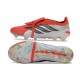 Adidas Predator Elite Foldover Tongue FG Rosso Lucido Nero Core Ftwr Bianco