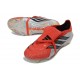 Adidas Predator Elite Foldover Tongue FG Rosso Lucido Nero Core Ftwr Bianco