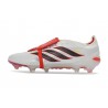Adidas Predator Elite Foldover Tongue FG Bianco Rosso Nero