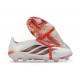 Adidas Predator Elite Foldover Tongue FG Bianco Rosso Nero