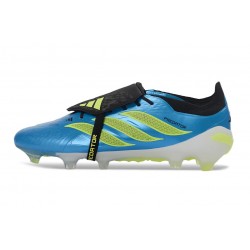 Adidas Predator Elite Foldover Tongue FG Ray Blu Team Giallo Solare