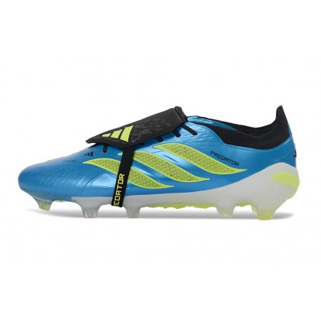 Adidas Predator Elite Foldover Tongue FG Ray Blu Team Giallo Solare