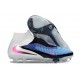 Scarpe Alte Nike Phantom 6 Elite FG Blu Racer Rosa Blast Bianco