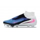 Scarpe Alte Nike Phantom 6 Elite FG Blu Racer Rosa Blast Bianco