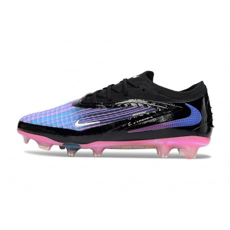 Scarpa Nuovo Nike Phantom 6 Low Elite FG Nero Blu