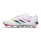Adidas Scarpa Predator Low Elite FG Bianco Rosa