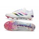 Adidas Scarpa Predator Low Elite FG Bianco Rosa