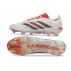 Adidas Scarpa Predator Low Elite FG Bianco Rosso Nero