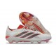 Adidas Scarpa Predator Low Elite FG Bianco Rosso Nero