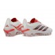 Adidas Scarpa Predator Low Elite FG Bianco Rosso Nero