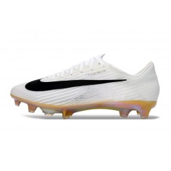 Scarpa da Calcio Nike Mercurial Vapor XVII Elite FG Bianco Nero Oro