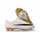 Scarpa da Calcio Nike Mercurial Vapor XVII Elite FG Bianco Nero Oro