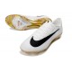 Scarpa da Calcio Nike Mercurial Vapor XVII Elite FG Bianco Nero Oro