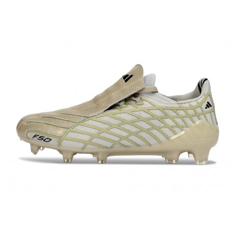 Scarpa adidas F50 Elite FG Spider Oro Grigio