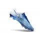 Scarpa da Calcio Nike Mercurial Vapor XVII Elite FG Blu Bianco Argento