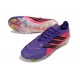 Adidas Scarpa Predator Low Elite FG Viola Rosa Nero