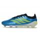 Adidas Scarpa Predator Low Elite FG Blu Neon Lime