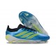 Adidas Scarpa Predator Low Elite FG Blu Neon Lime