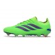 Adidas Scarpa Predator Low Elite FG Verde Blu