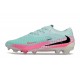 Scarpa Nuovo Nike Phantom 6 Low Elite FG Pistachio Frost Rosa Nero