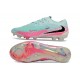 Scarpa Nuovo Nike Phantom 6 Low Elite FG Pistachio Frost Rosa Nero
