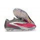 Scarpa Nuovo Nike Phantom 6 Low Elite FG Rosa Argento Grigio