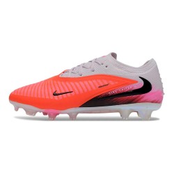 Scarpa Nuovo Nike Phantom 6 Low Elite FG Arancione corallo Nero