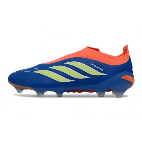 Scarpe da Calcio Adidas Predator LL Elite FG Blu Arancione Verde Lime