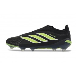 Scarpe da Calcio Adidas Predator LL Elite FG Nero Verde Lime