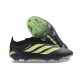 Scarpe da Calcio Adidas Predator LL Elite FG Nero Verde Lime