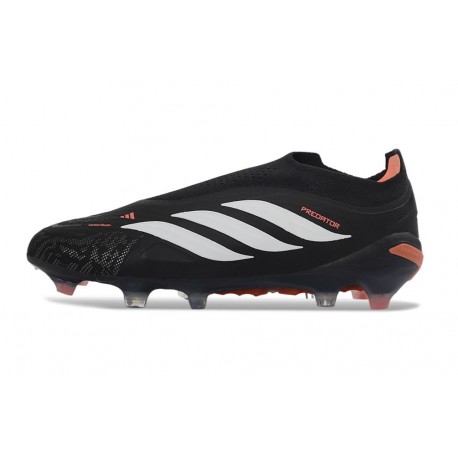 Scarpe da Calcio Adidas Predator LL Elite FG Nero Bianco