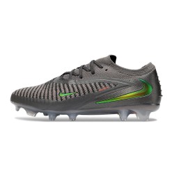 Scarpa Nuovo Nike Phantom 6 Low Elite FG Grigio Verde