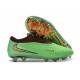 Scarpa Nuovo Nike Phantom 6 Low Elite FG Verde Oro