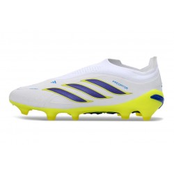 Scarpe da Calcio Adidas Predator LL Elite FG Bianco Blu Giallo