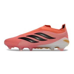 Scarpe da Calcio Adidas Predator LL Elite FG Rosa Nero