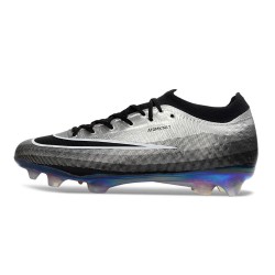 Nike Scarpe Air Zoom Mercurial Vapor 17 Elite FG Nero Argento