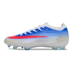 Nike Scarpe Air Zoom Mercurial Vapor 17 Elite FG Blu Bianco Rosso