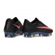 Nike Scarpe Air Zoom Mercurial Vapor 17 Elite FG Nero Arancione