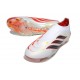 Scarpe da Calcio Adidas Predator LL Elite FG Bianco Rosso Nero