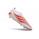 Scarpe da Calcio Adidas Predator LL Elite FG Bianco Rosso Nero