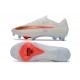 Nike Scarpe Air Zoom Mercurial Vapor 17 Elite FG Bianco Rosso Argento