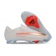 Nike Scarpe Air Zoom Mercurial Vapor 17 Elite FG Bianco Rosso Argento