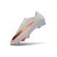 Nike Scarpe Air Zoom Mercurial Vapor 17 Elite FG Bianco Rosso Argento
