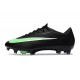 Nike Scarpe Air Zoom Mercurial Vapor 17 Elite FG Nero Verde