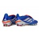 Scarpe da Calcio Adidas Predator 26 Elite FT FG Blu Argento Rosso