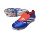 Scarpe da Calcio Adidas Predator 26 Elite FT FG Blu Argento Rosso