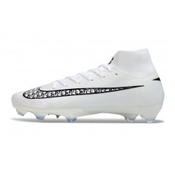Nike Zoom Mercurial Superfly X Elite FG Bianco Nero