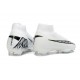 Nike Zoom Mercurial Superfly X Elite FG Bianco Nero