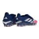 Scarpe da Calcio Adidas Predator 26 Elite FT FG Rosa Blu Argento